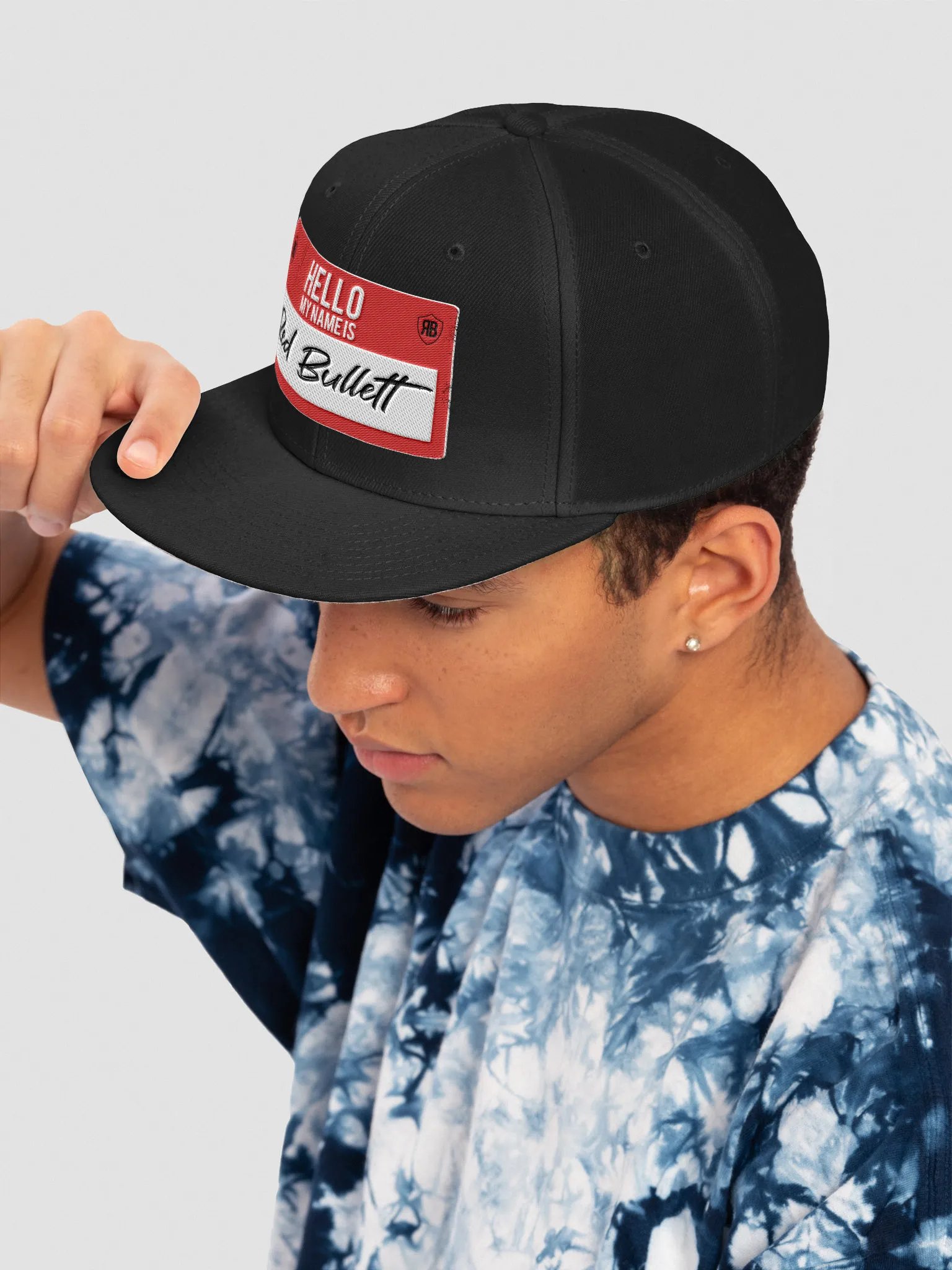Red Bullett Name Tag Snapback product image (7)