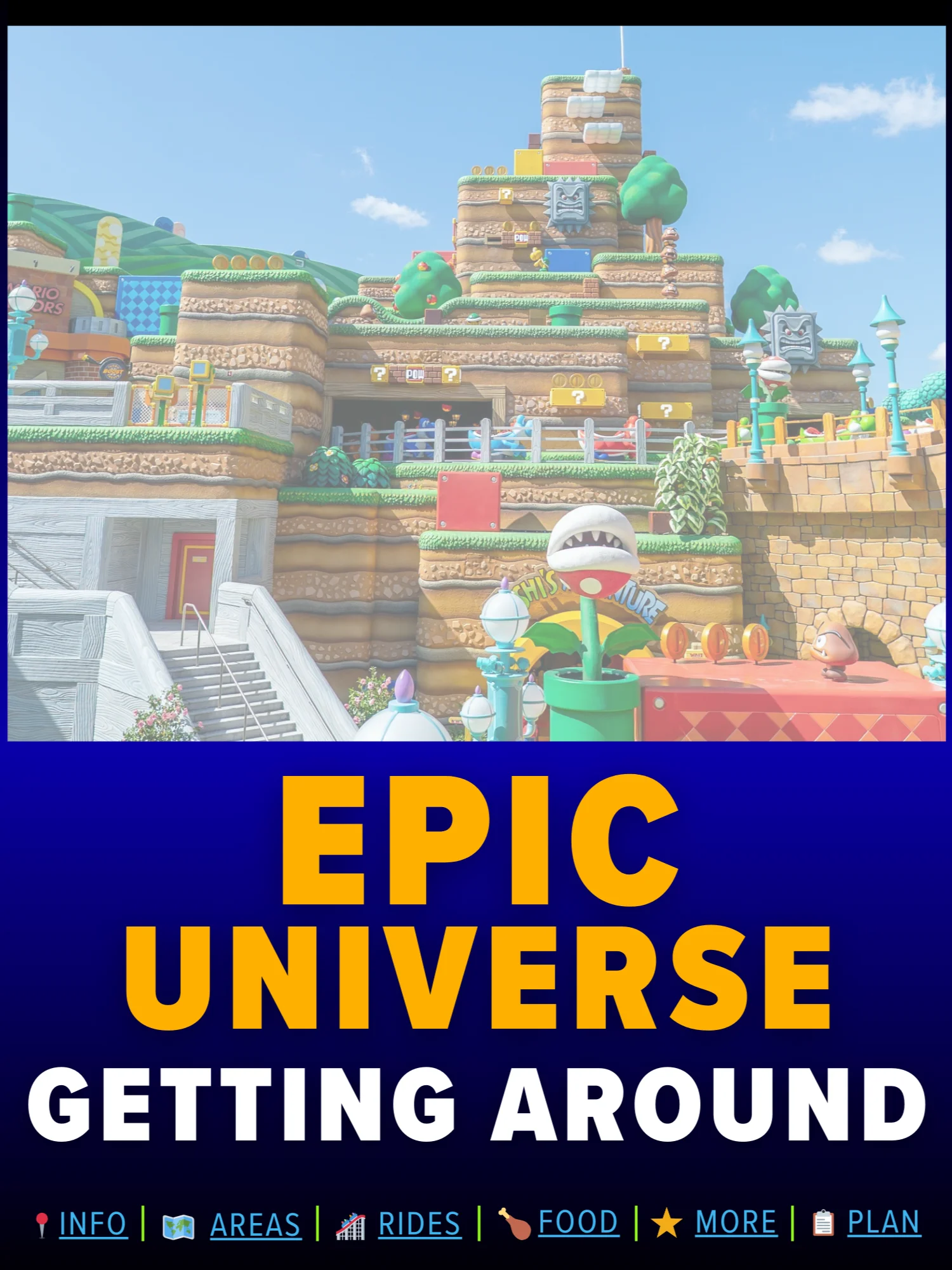 Epic Universe Guide 2026 | 63-Page Printable Digital PDF, Instant Download product image (11)