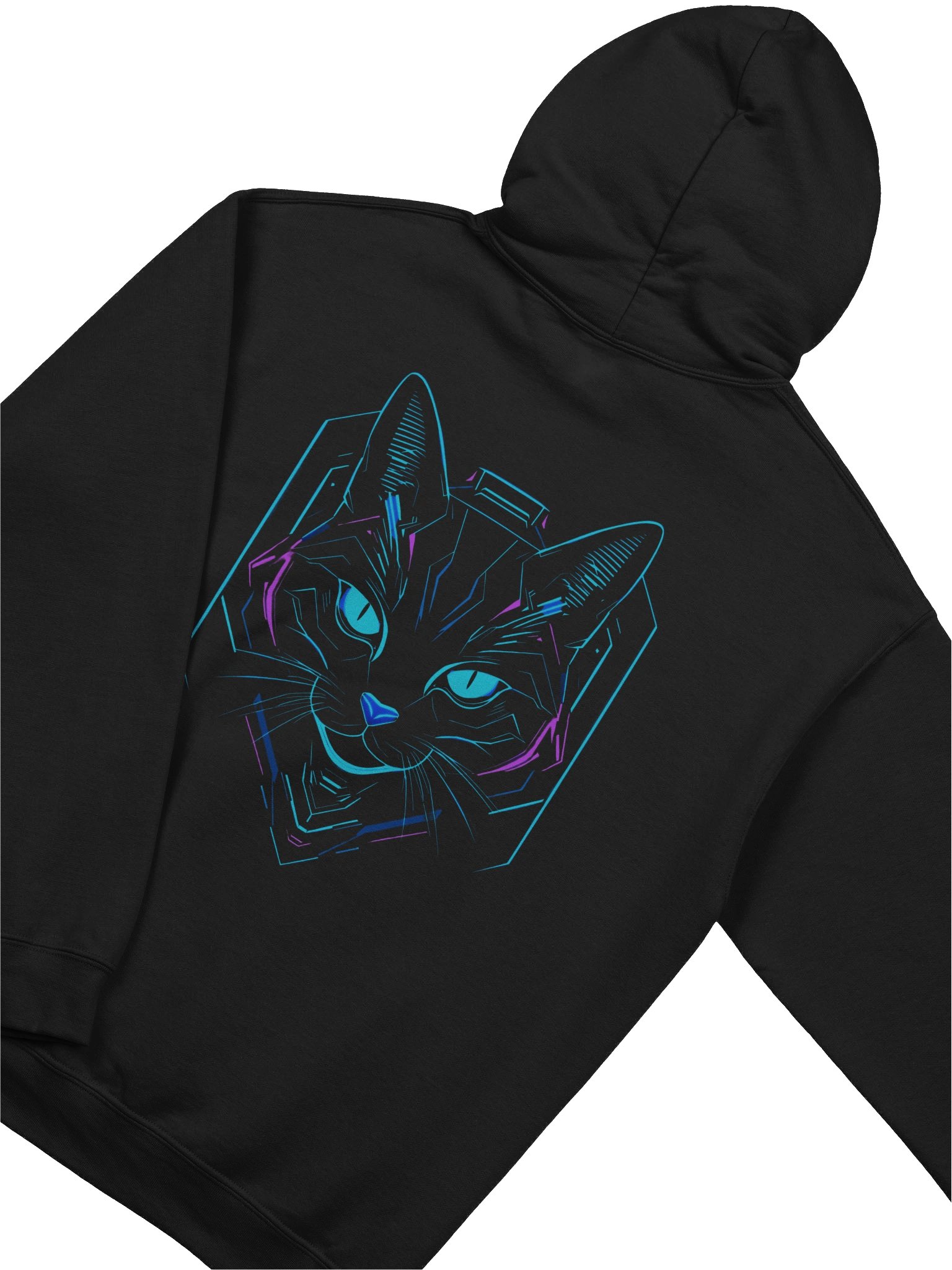 Night Prowler – Neo Cat Hoodie product image (2)