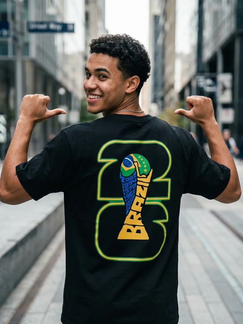 Brazil × WorldCup 2026 T-shirt product image (1)