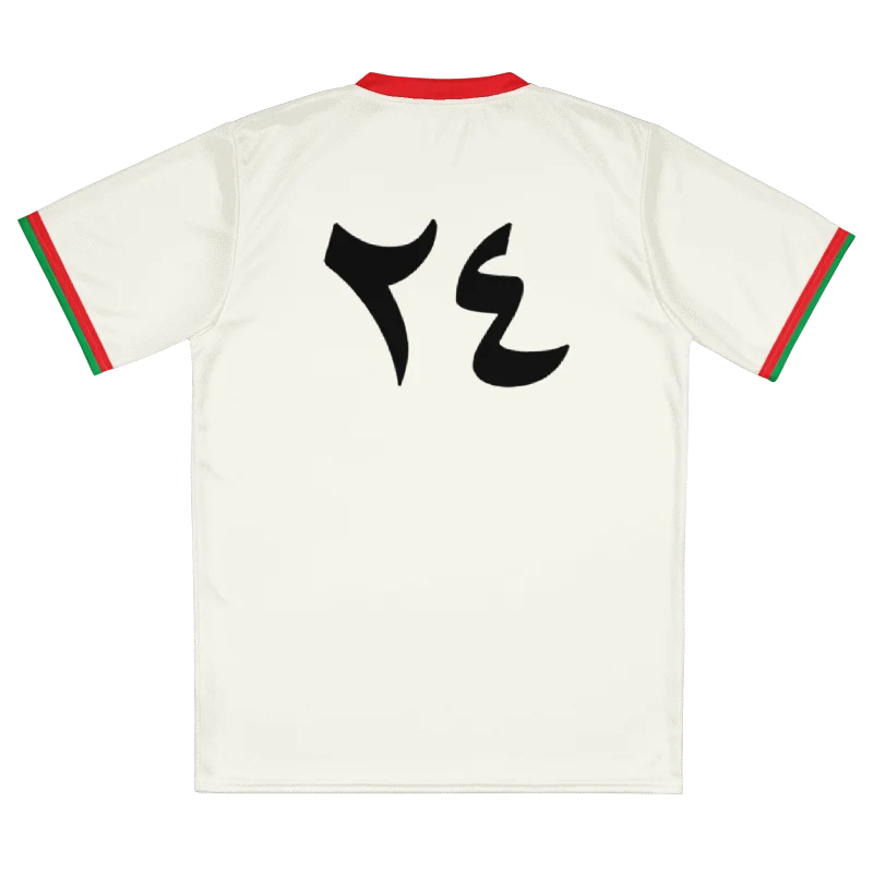 Lebanon Soccer Unisex Jersey product image (4)