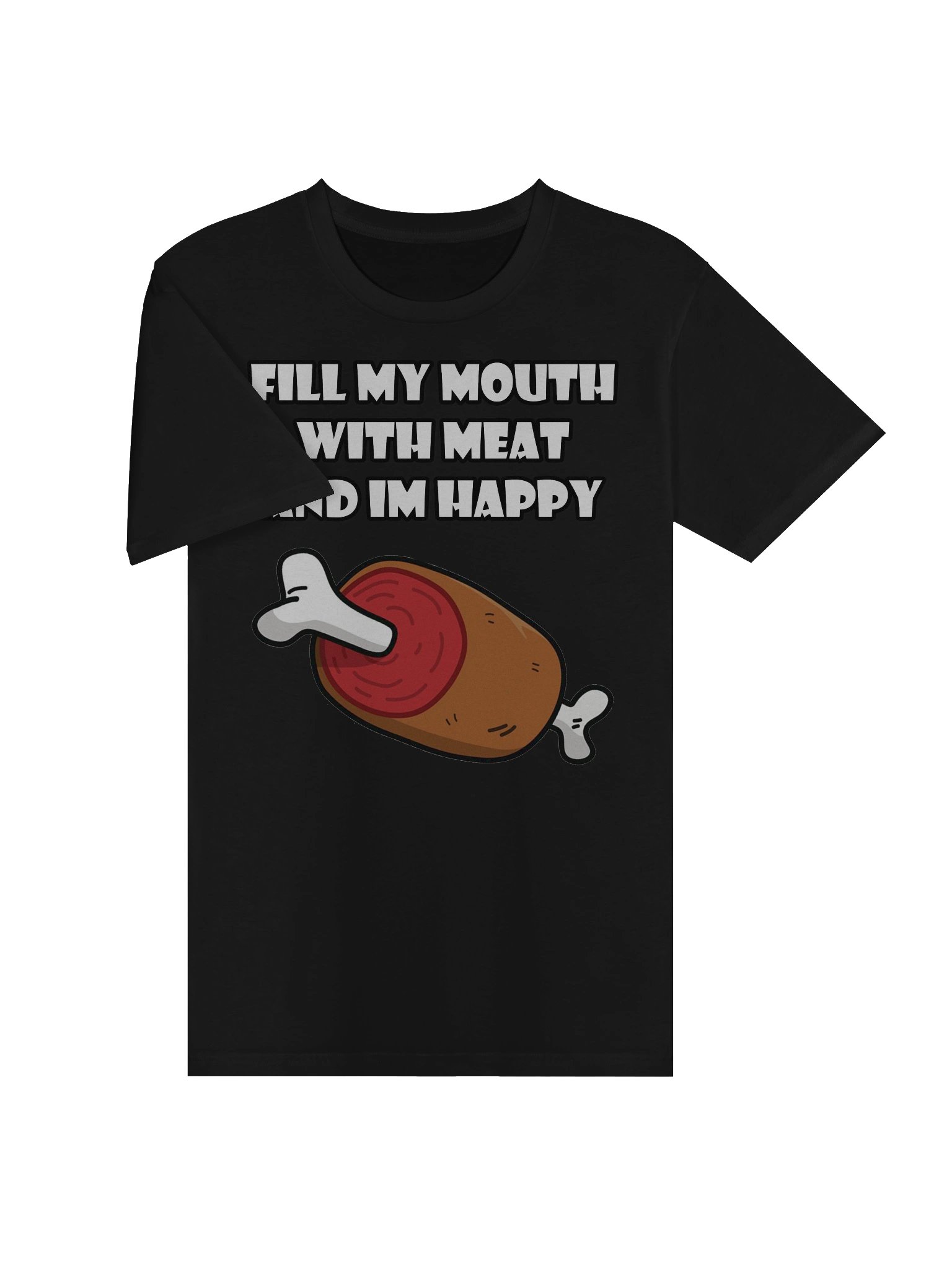Rude Adult Fill my Mouth Joke T-Shirt product image (3)