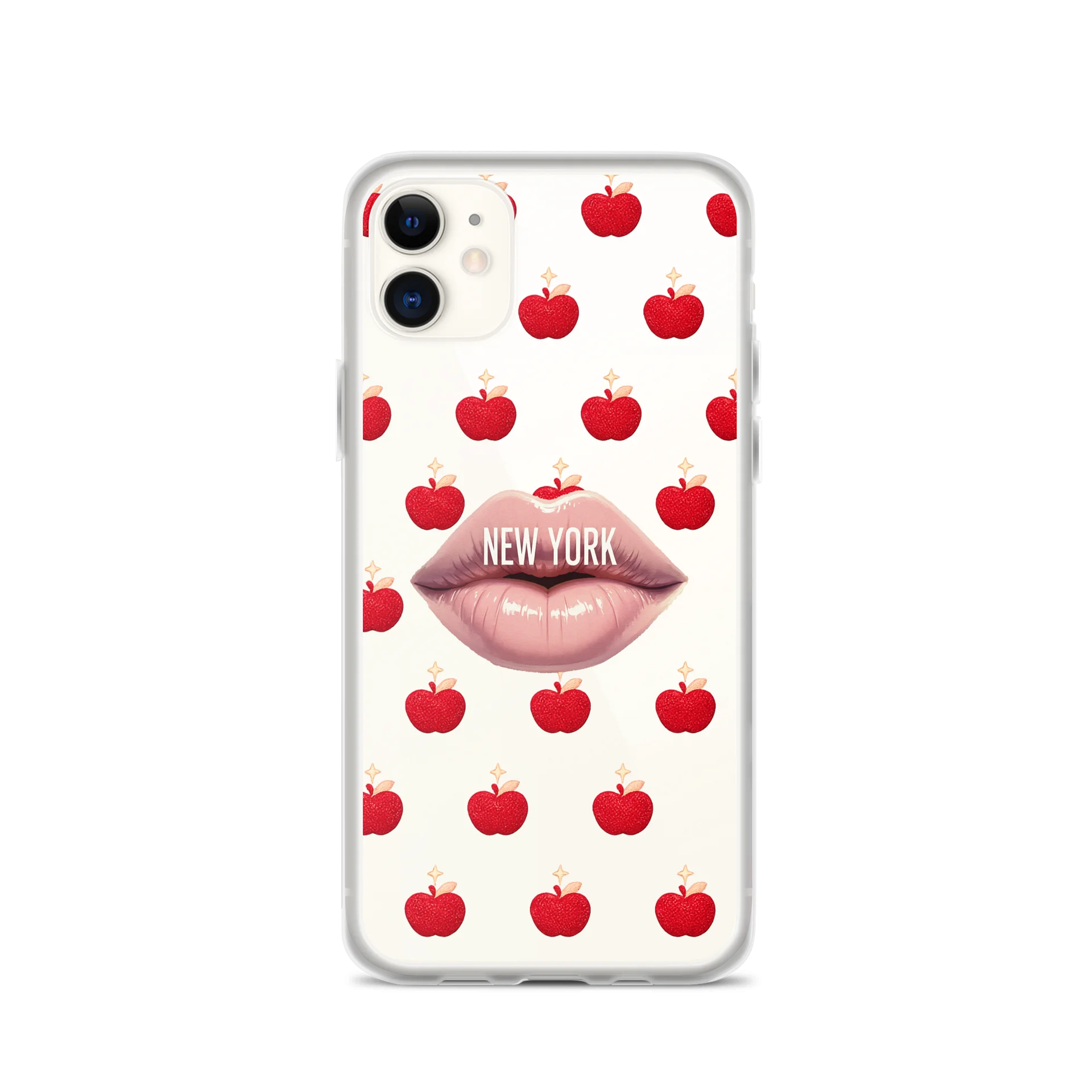 New York Apple Lips iPhone Case by AdrenRush product image (1)