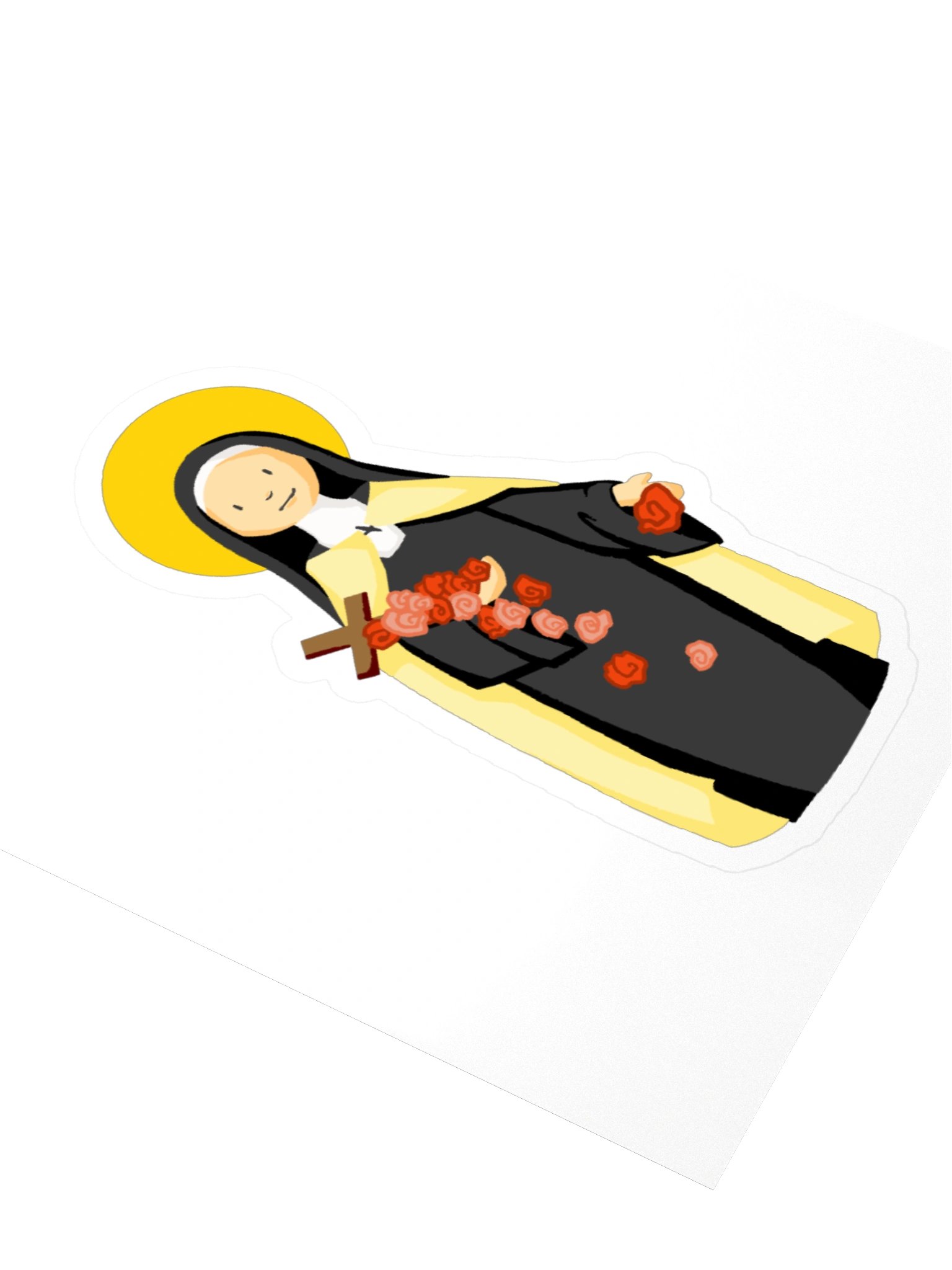 St. Therese of Lisieux - Individual Sticker - Special Fourthwall Launch Edition product image (3)