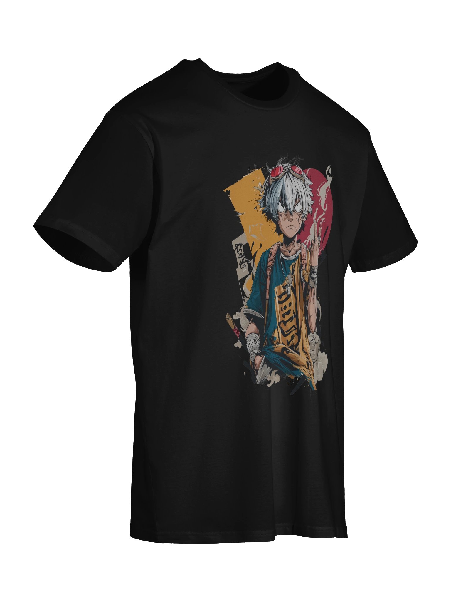 Rebel Samurai – Streetwear Anime Tee product image (30)