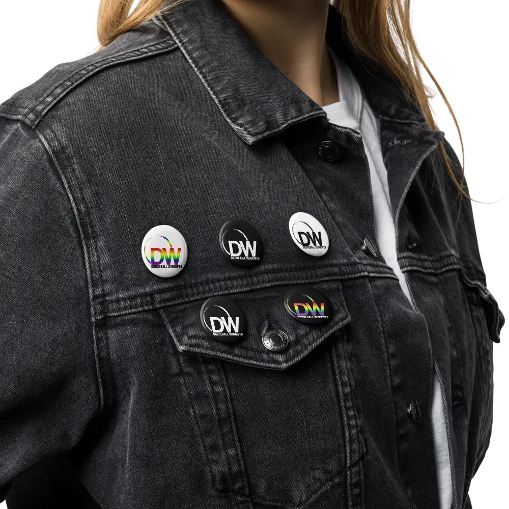 Dodgeball Winnipeg Pin Button Set product image (17)