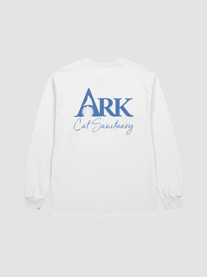 Ark Long Sleeve White T-Shirt - Front and Back Logos product image (2)