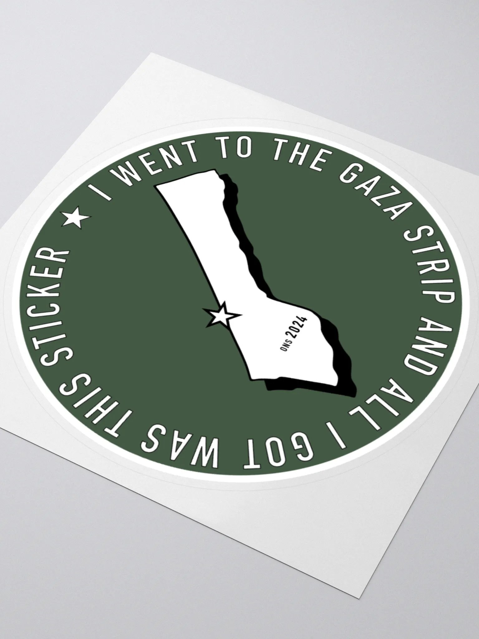 All I Got Was This Gaza Sticker product image (9)