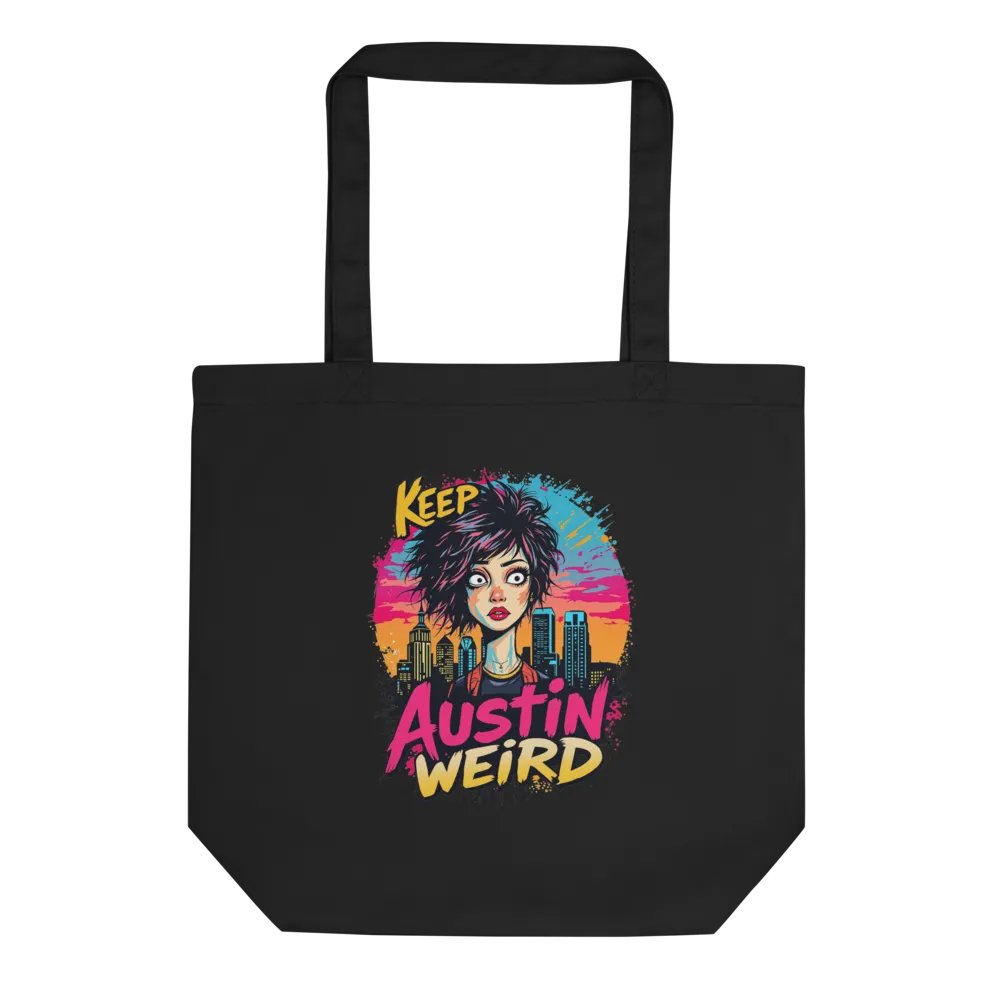Keep Austin Weird Eco-Friendly Tote Bag product image (1)