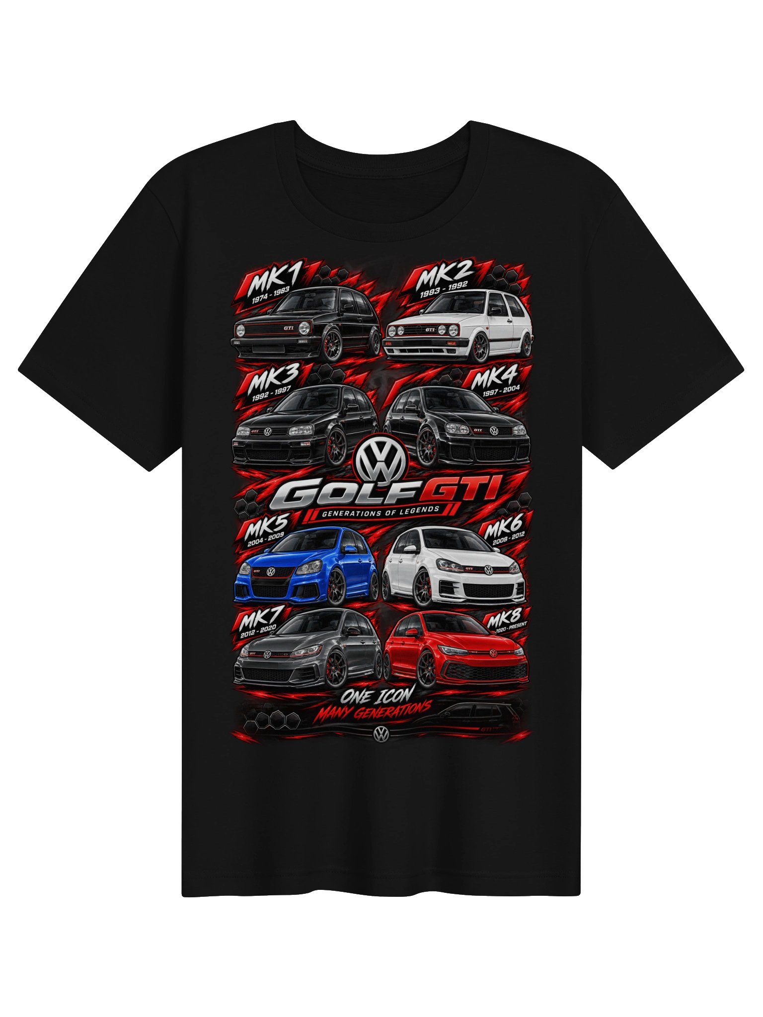 Golf GTI Generations of Legends Tee product image (2)