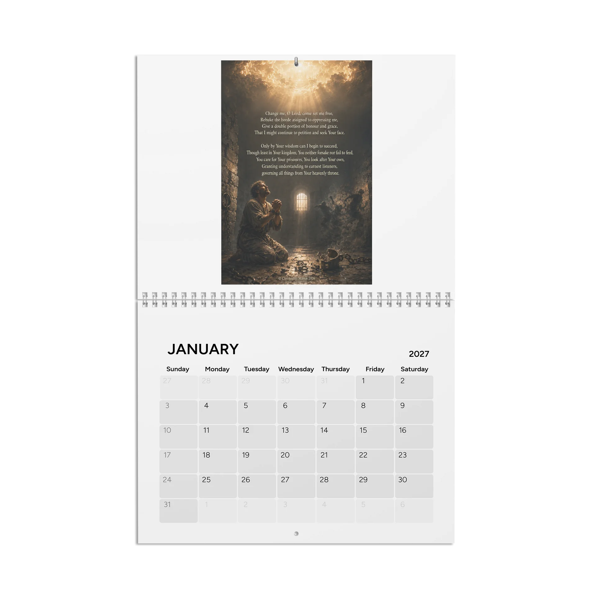 Calendar 2027 - Grace and Wisdom product image (1)
