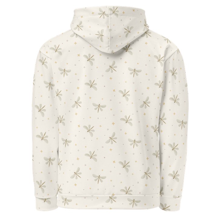 Serene Dragonflies Unisex Cotton Hoodie product image (2)