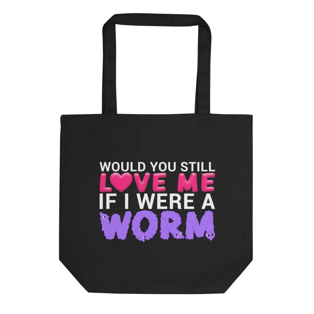 ILY Worm Tote product image (1)