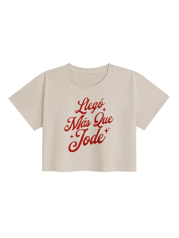 Llegó Más Que Jode Crop Top product image (1)