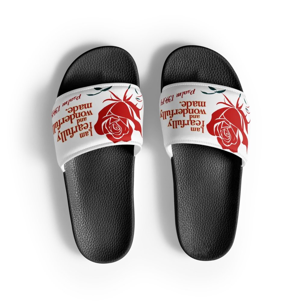 Fearfully and Wonderfully Made Women's Slides product image (1)