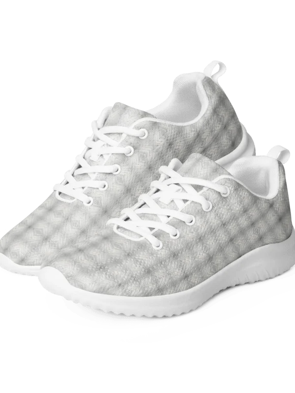 Geo-Optic Pulse: Urban Tech-Loom Sneaker Men's Athletic Shoes product image (2)
