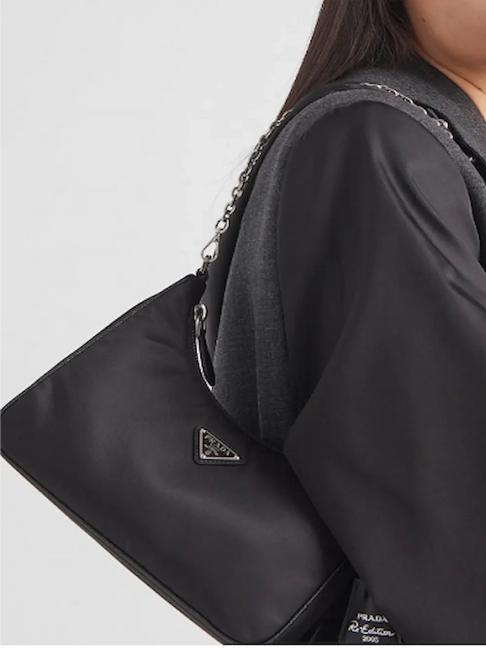 PRADA حقيبة نسائية برادا هاي كوالتي مصنوعة من قماش product image (9)