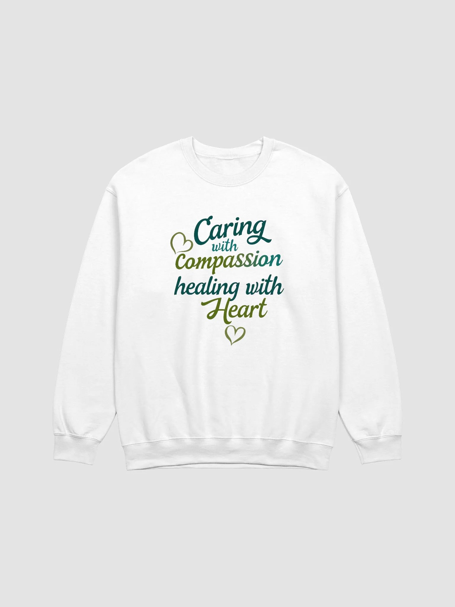Compassion and Heart Crewneck Sweatshirt product image (4)