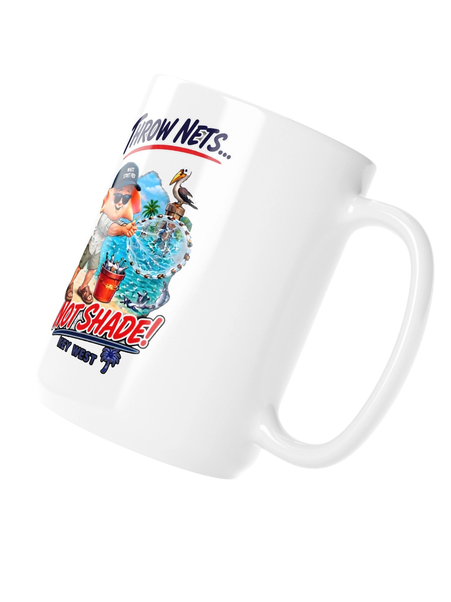 THROW NETS NOT SHADE MUG product image (4)