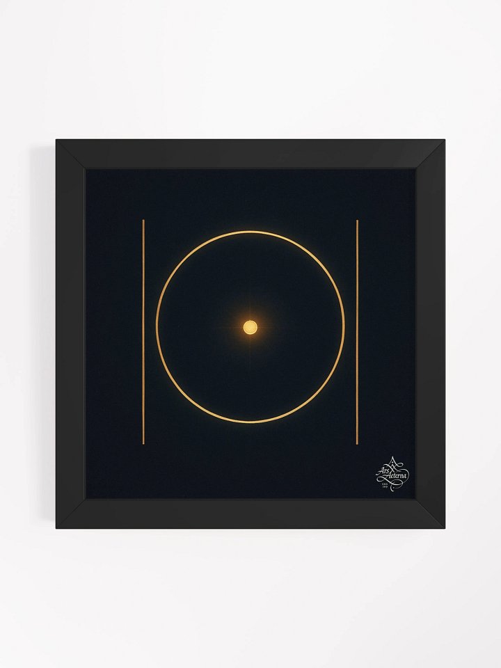 The Circumpunct – Framed Matte Print product image (1)