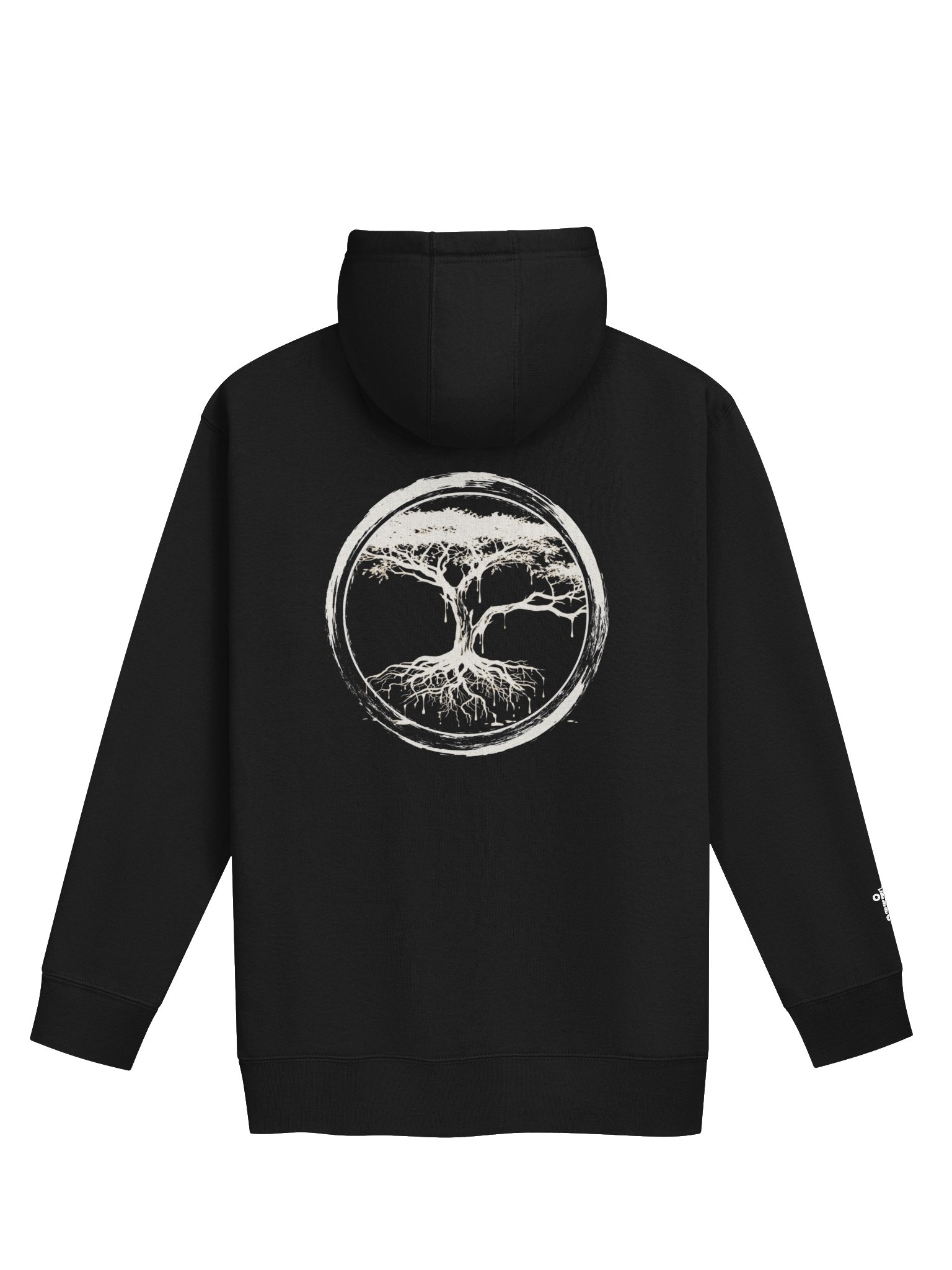 ONE KING Rooted IV Premium Soft Blend Hoodie with embroidered sleeve logo product image (4)