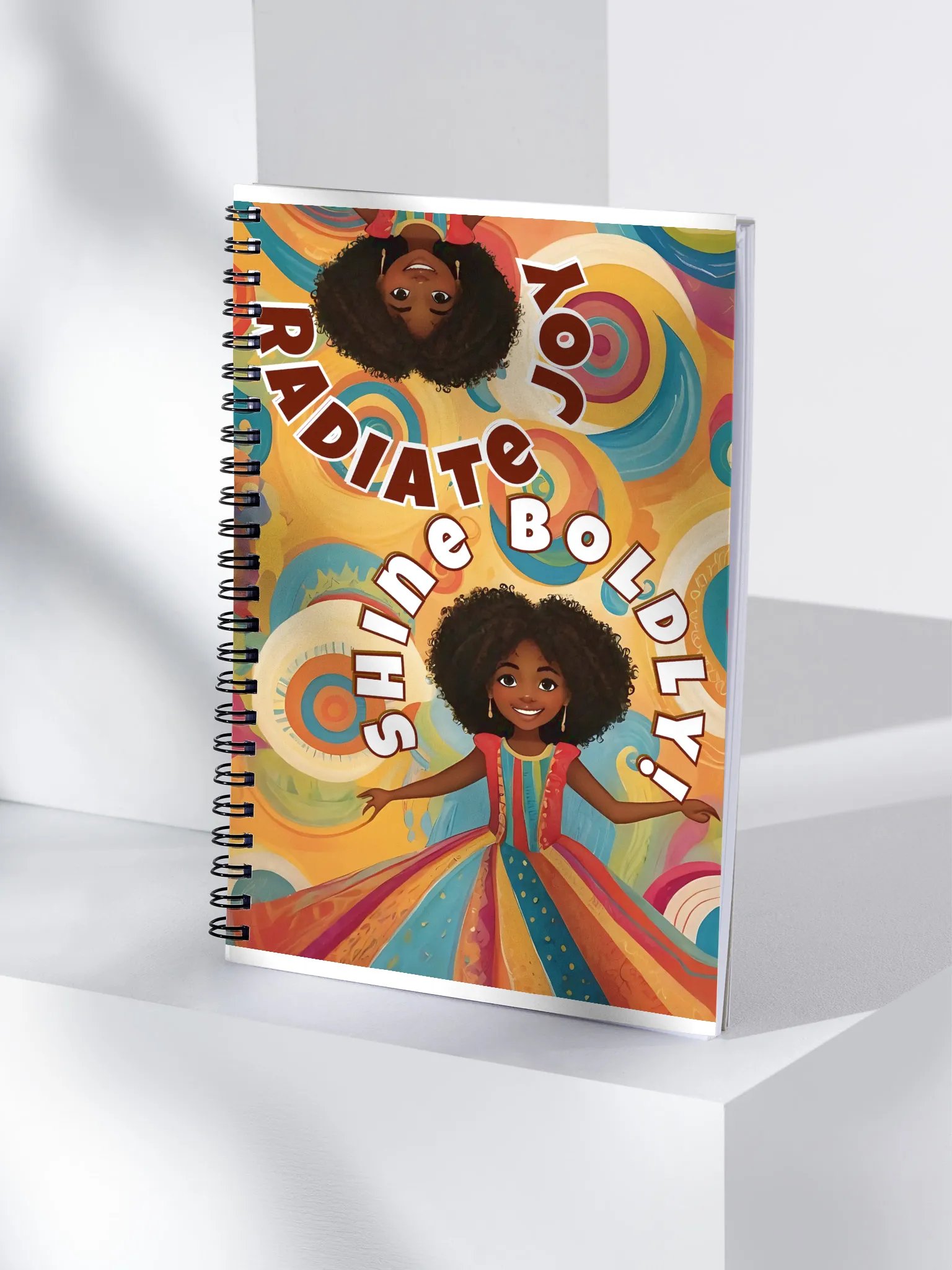Radiate Joy, Shine Boldly Spiral Notebook product image (4)