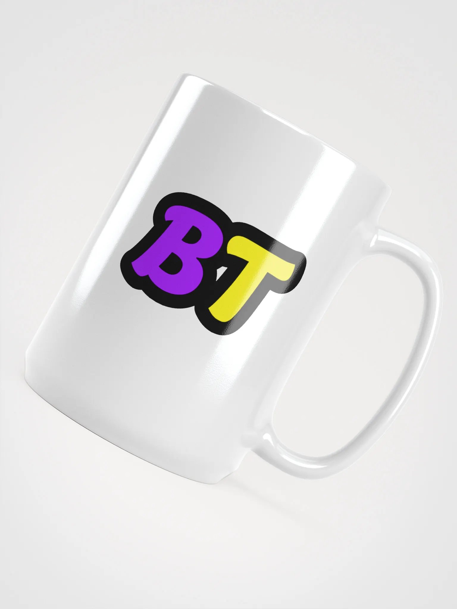 BT Logo White Glossy Mug product image (4)