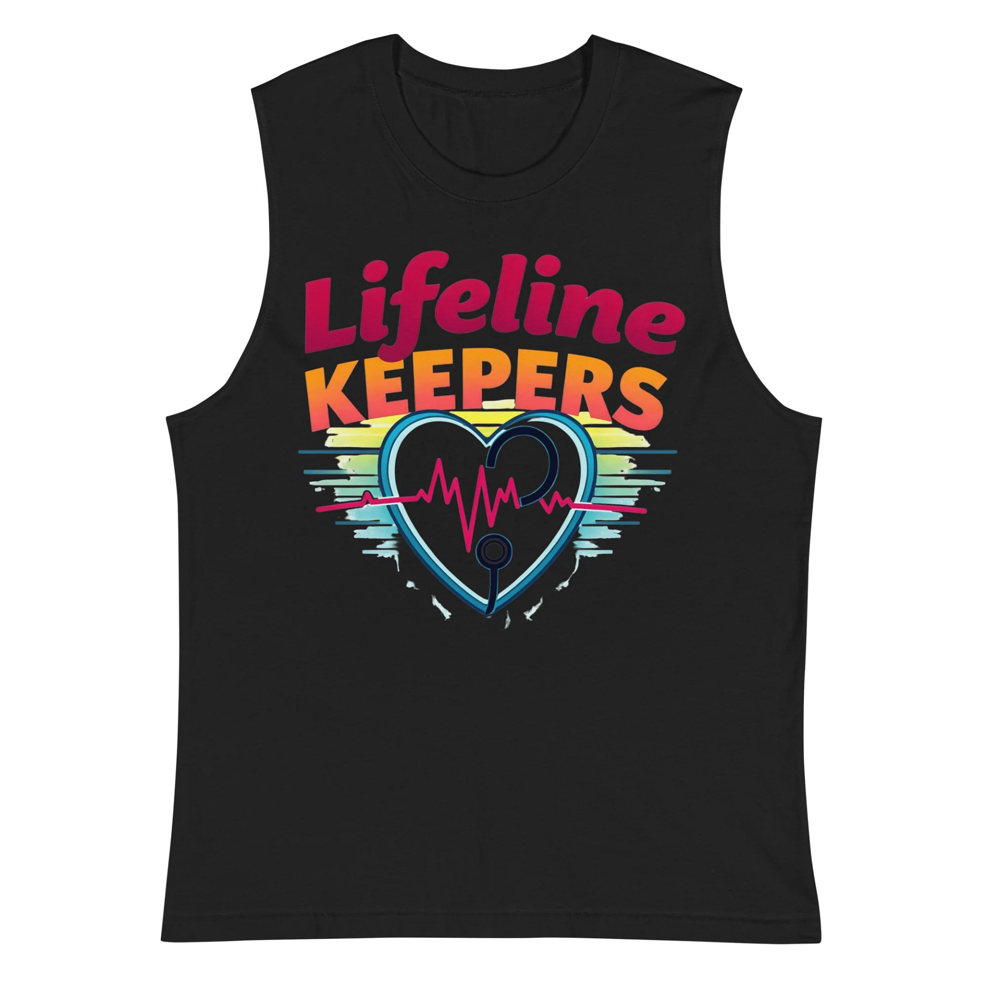 Heartbeat Serenade Muscle Tank product image (3)