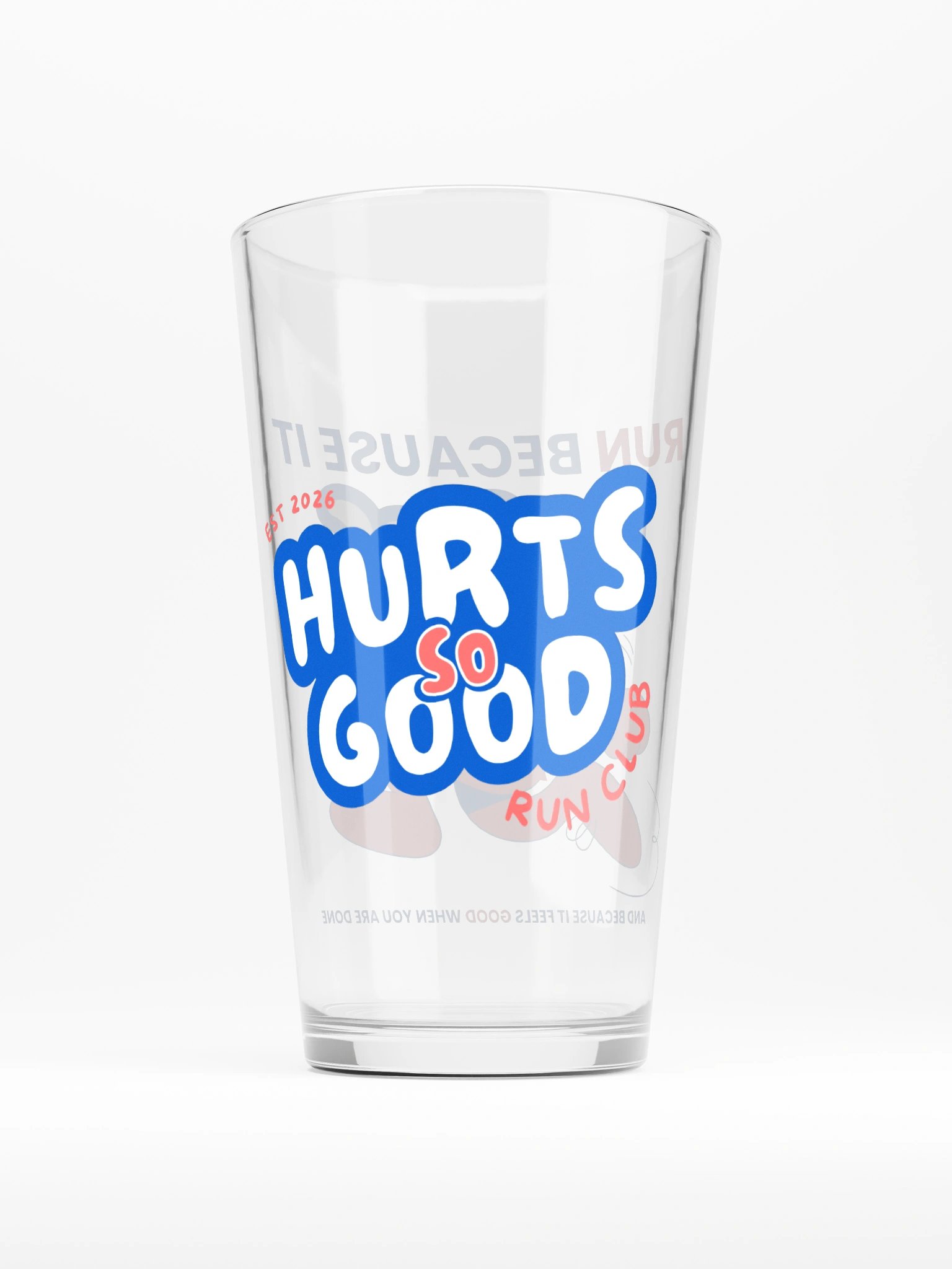 HSG Run Club Beer Glass product image (3)