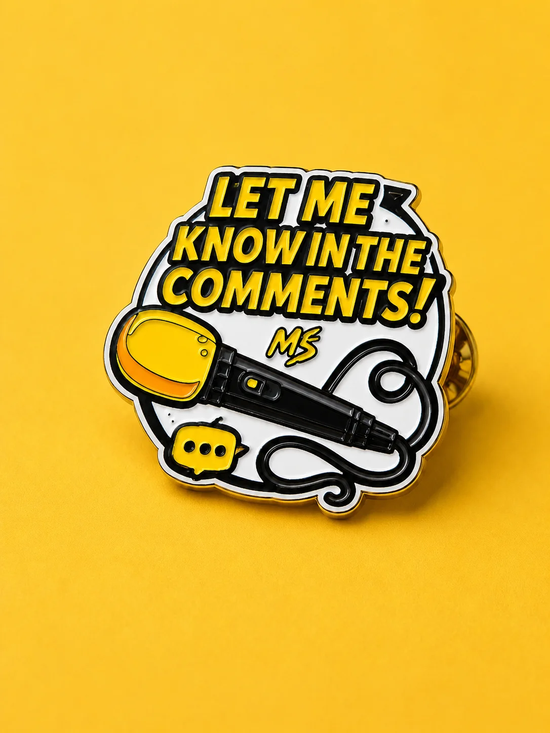 Let Me Know In The Comments Pin product image (1)