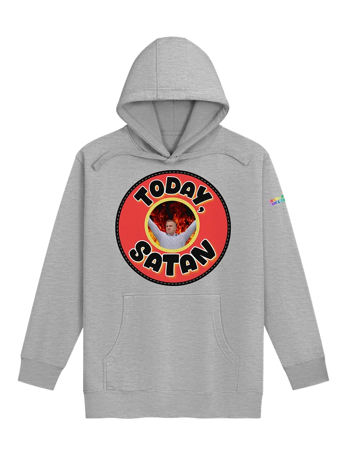 Drama Free Was The Life For Me | Today, Satan | Hoodie product image (1)