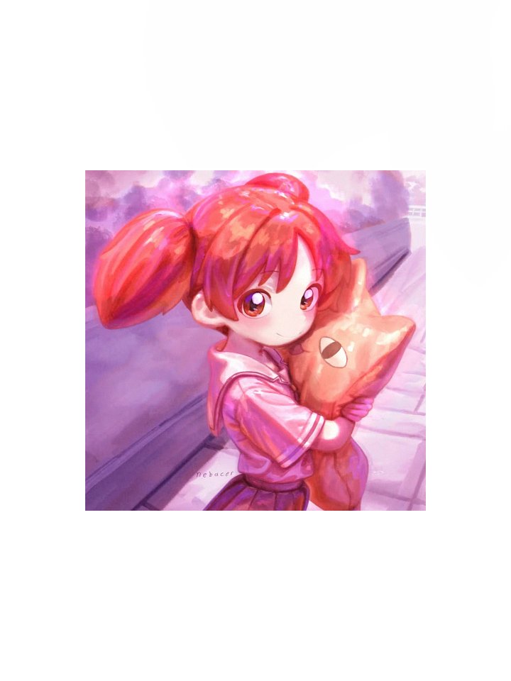 Schoolgirl with Pillow product image (1)