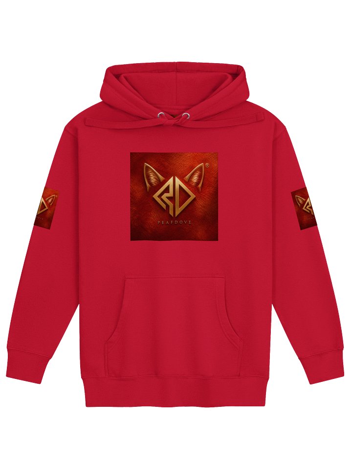 PEAFDOVE® RED HOODIE DUO — Cat Head Signal Edition product image (1)