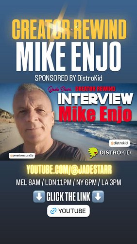 CREATOR REWIND INTERVIEW with Mike Enjo (Creative Sauce) Sponsored by DistroKid.
