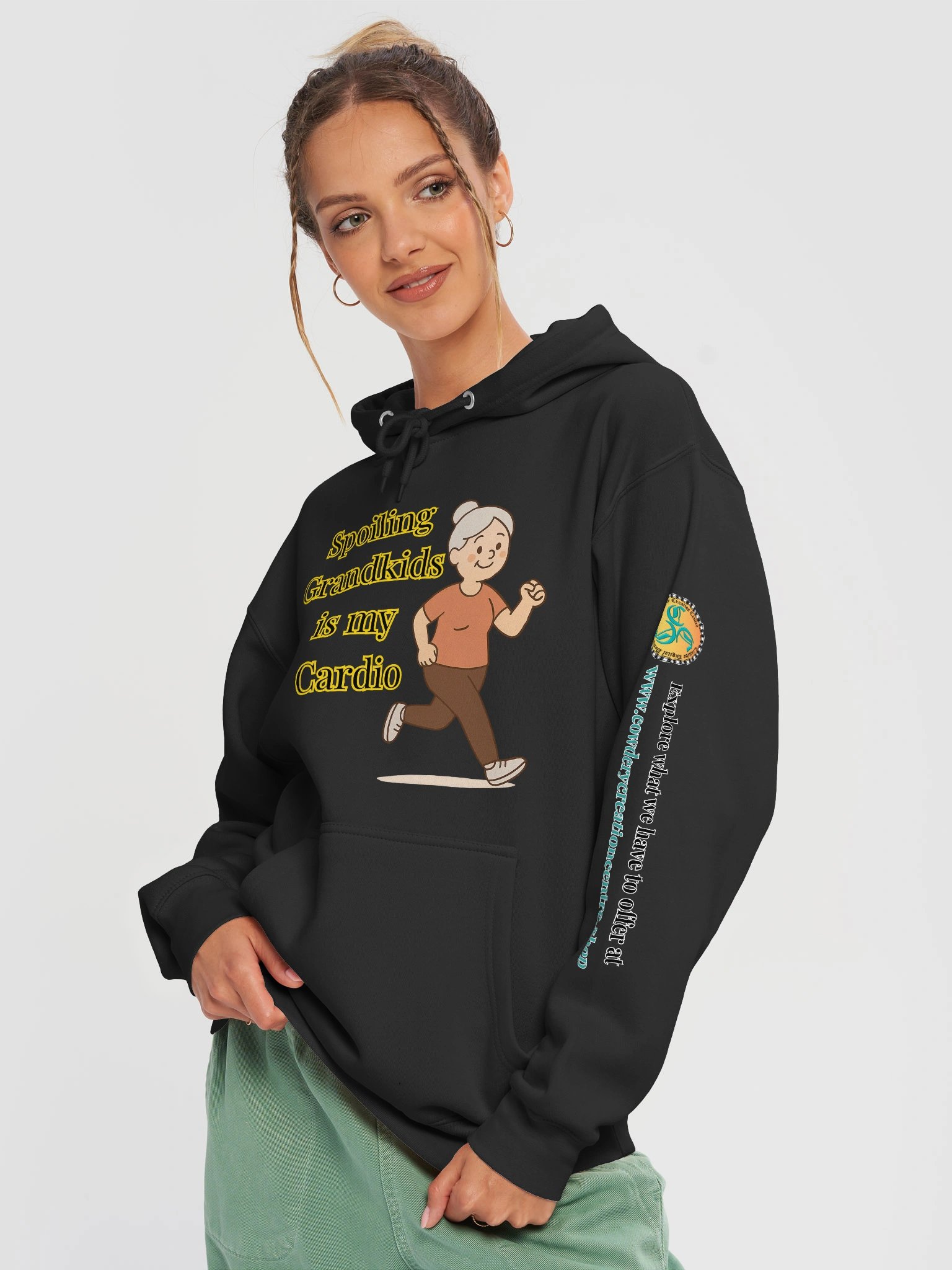 Spoiling Grandkids is my Cardio (Female) Lane Seven Premium Pullover Hoodie product image (17)