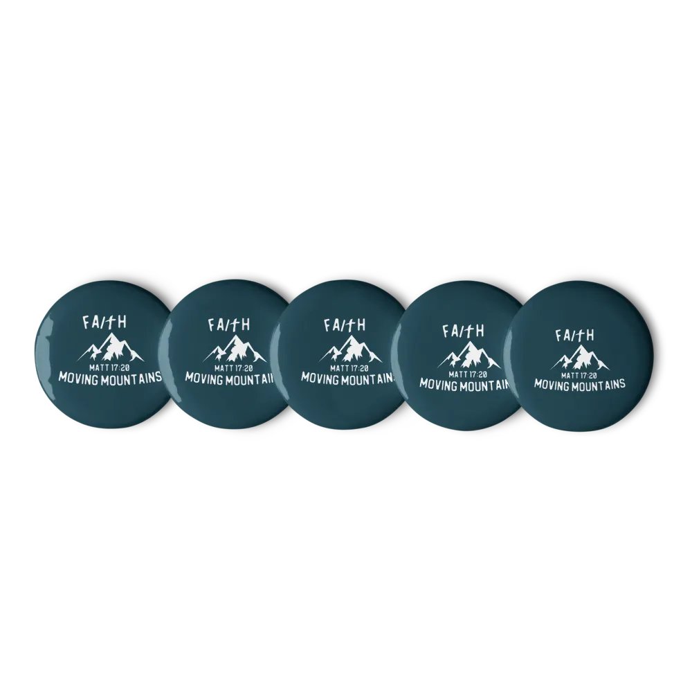 Faith Moving Mountains Pin Sets: Navy product image (6)