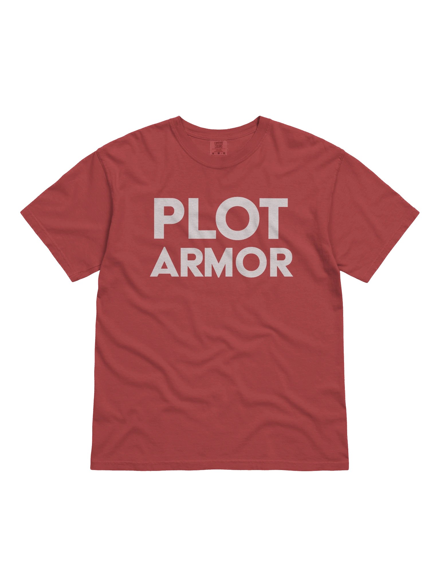 "Plot Armor" Graphic Tee Light product image (21)