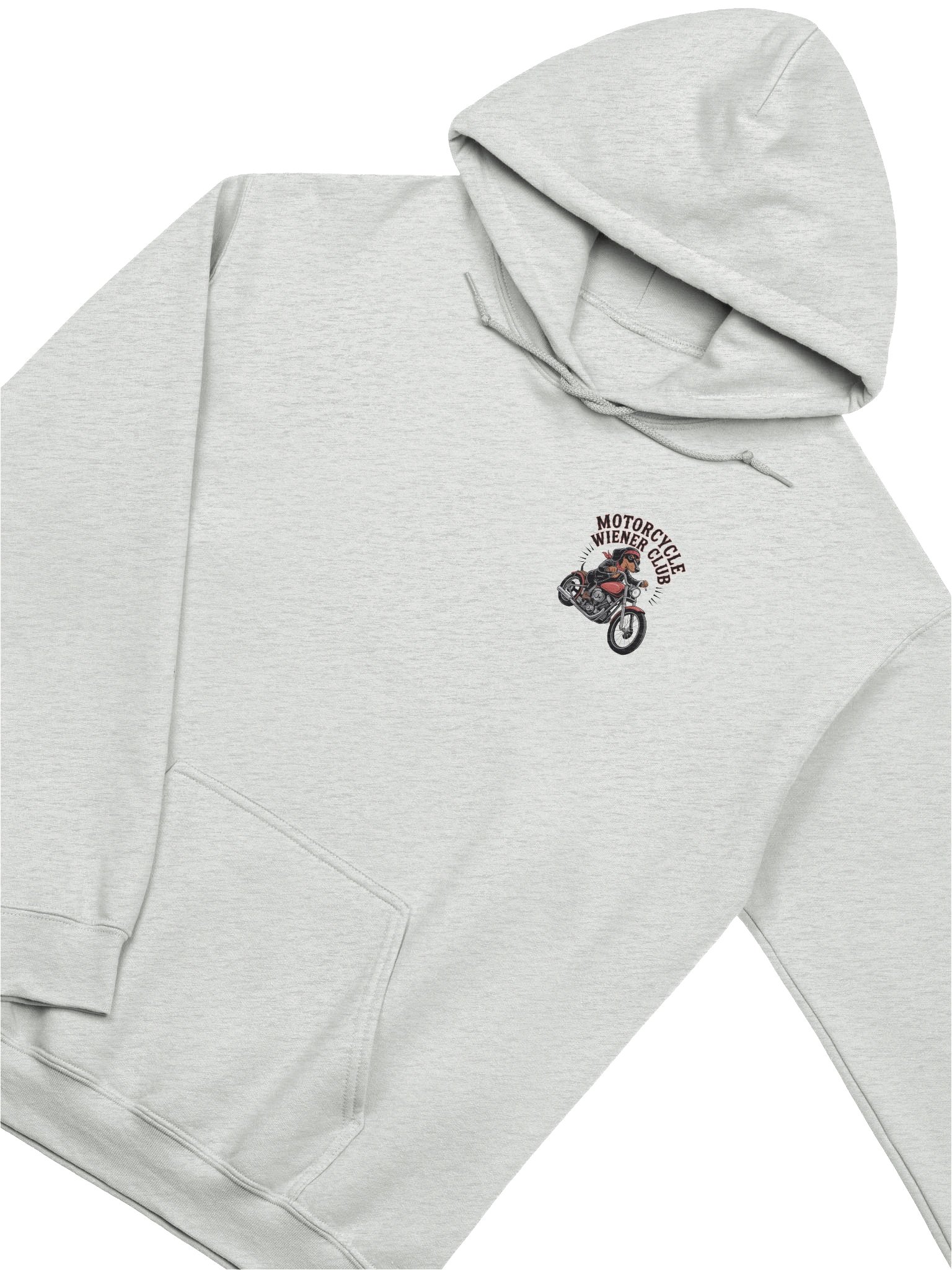 Motorcycle Wiener Club Hoodie – Funny Biker Dachshund Gift for Dog Lovers product image (3)