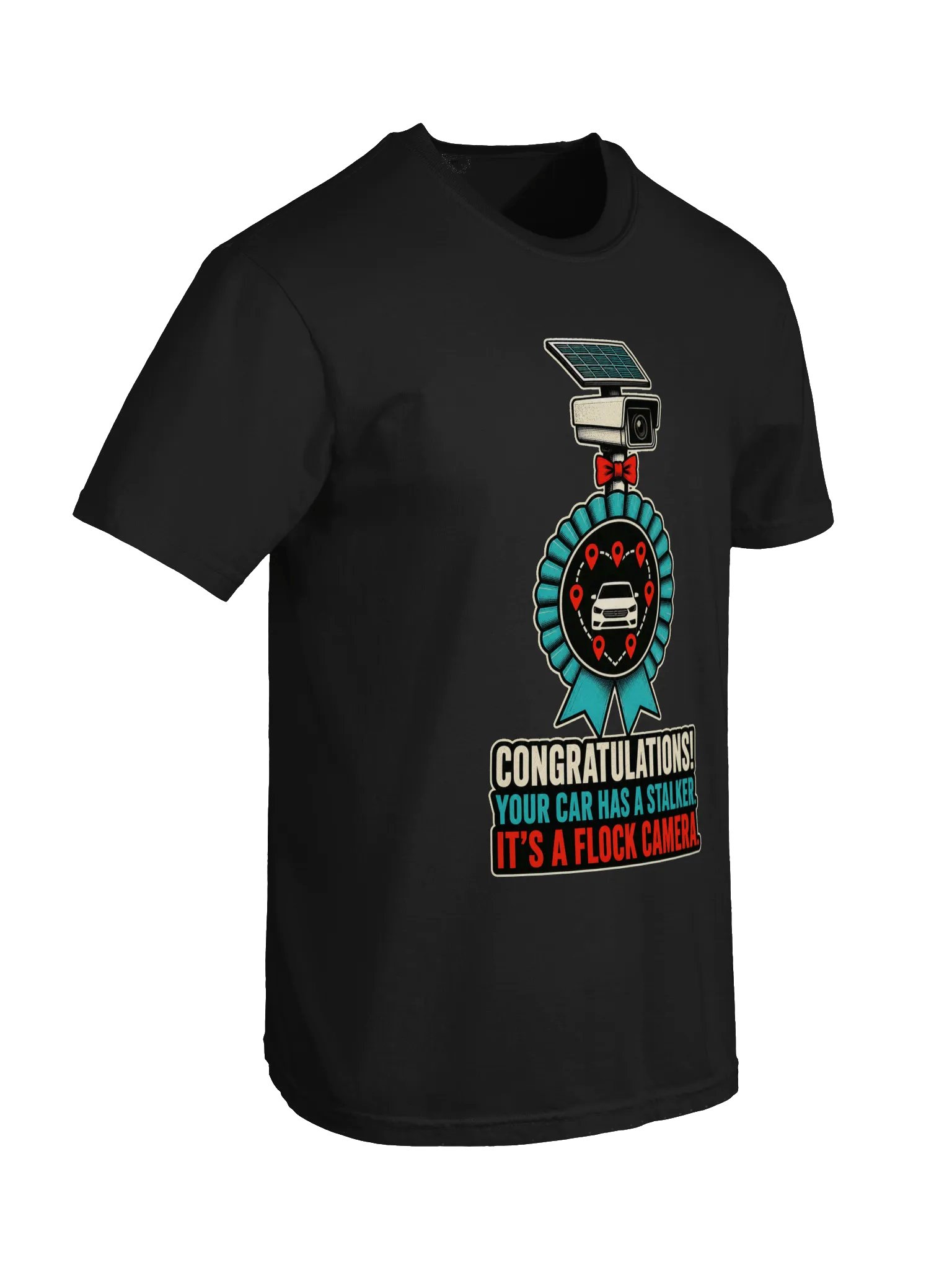 Your Car Has a Stalker — Flock Camera Heavyweight T-Shirt product image (17)