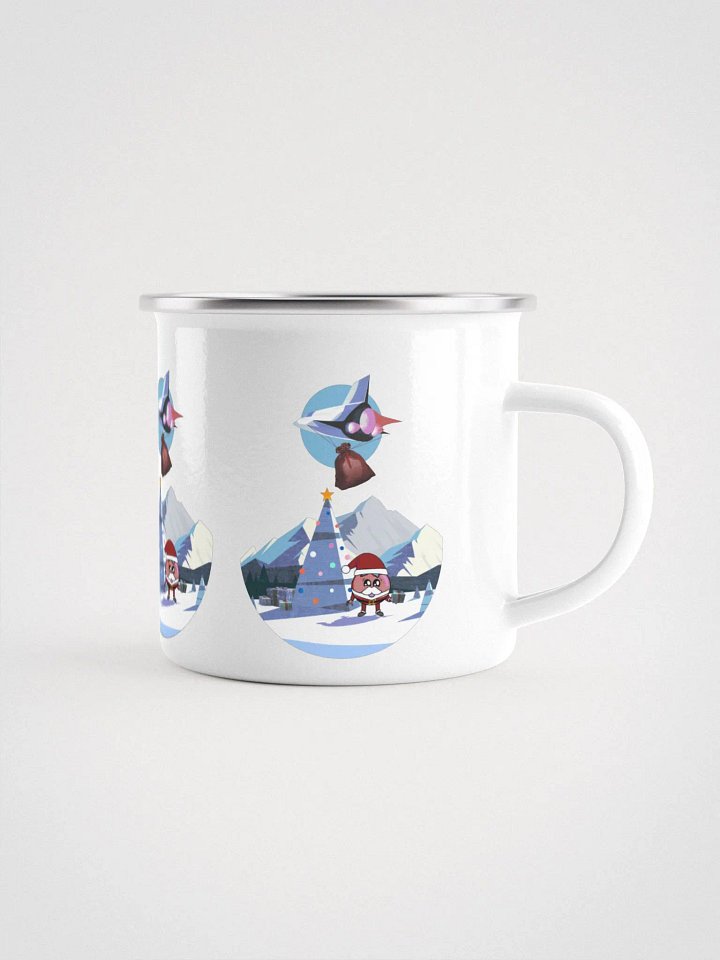 2022 HOLIDAY TOMAT DESIGN |ENAMEL MUG product image (1)