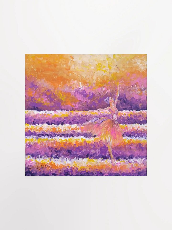 Amethyst in the glow fine art print product image (2)
