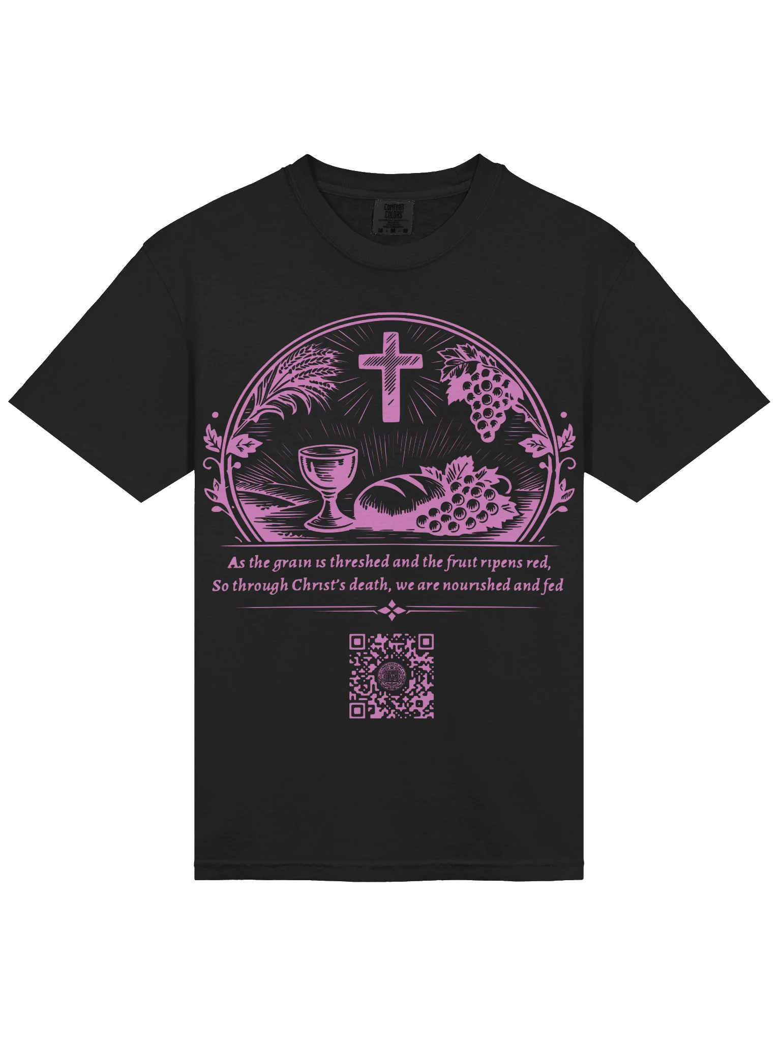 Nourishment Through Suffering (Color on Black/White) product image (3)