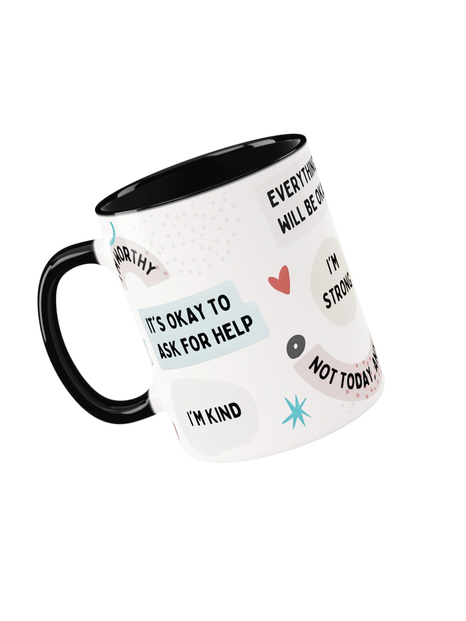 Mental Health Affirmations Color Inside Mug product image (10)