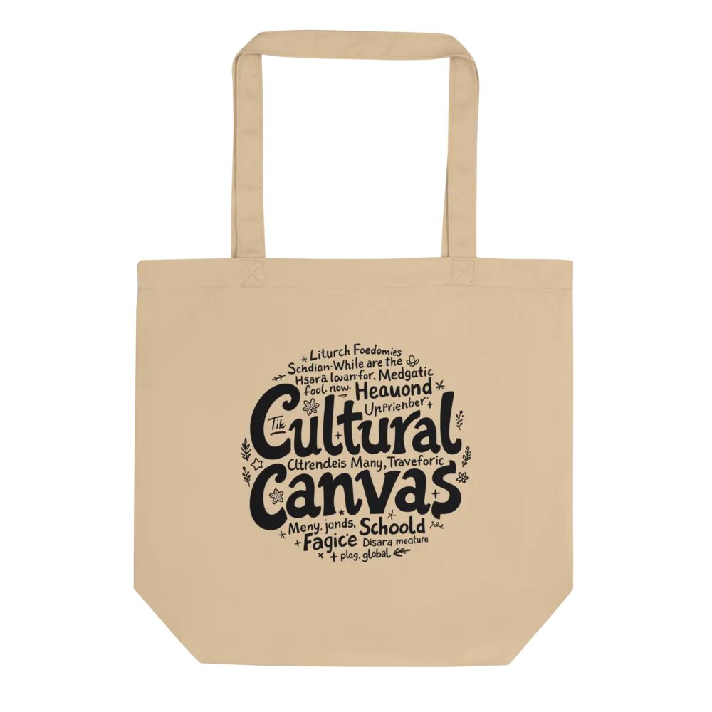 Cultural Canvas Tote Bag product image (2)