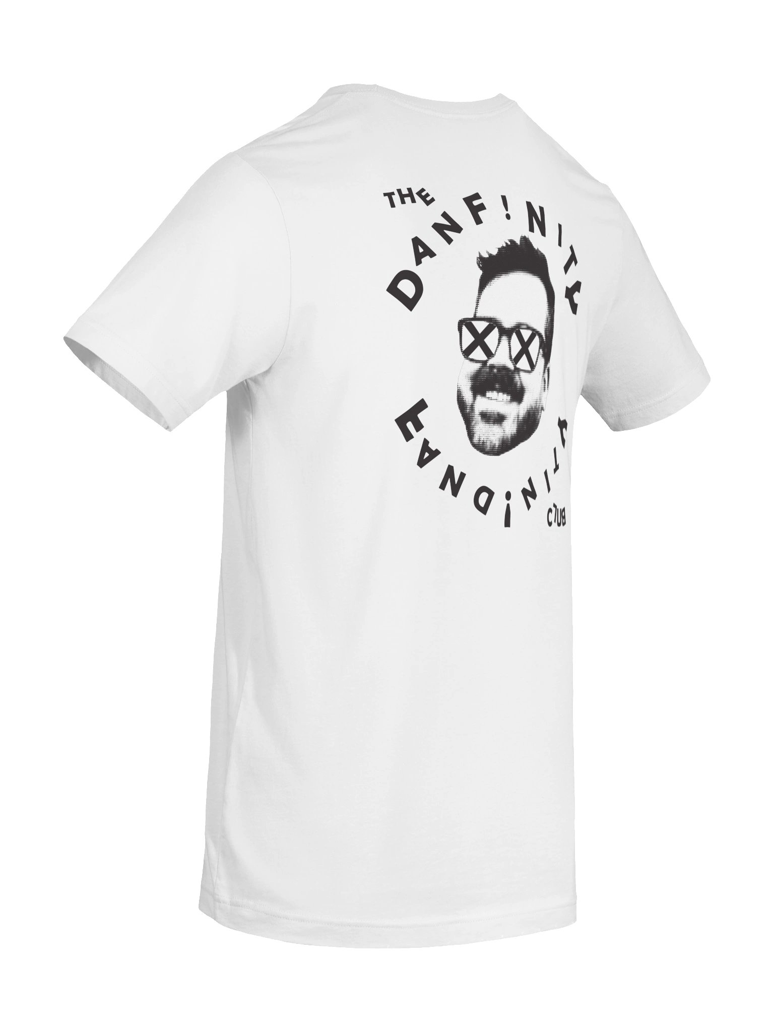 The Danfinity Fandinity Club - Xs- Light Color/ Black Print - Bella Canvas product image (8)