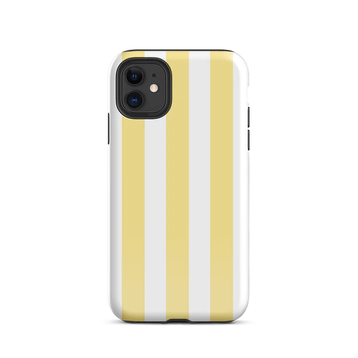 yellow and white stripe i phone case product image (28)