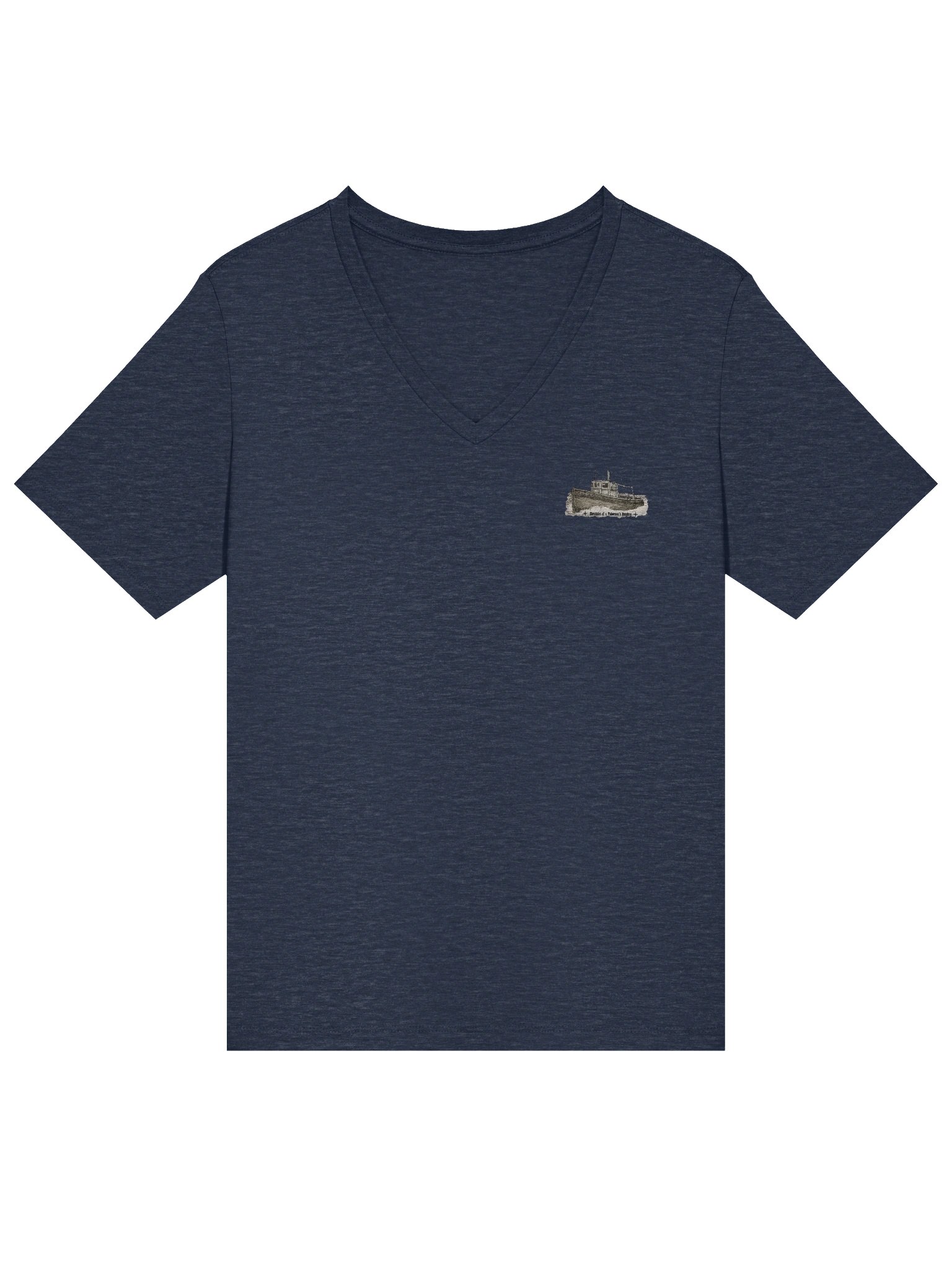 Chronicles Vee Tee - Heather Navy product image (3)