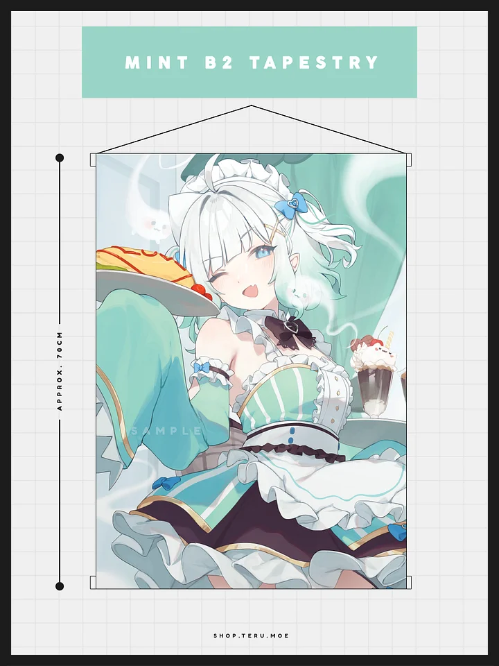 Mint Fantome B2 Tapestry product image (1)