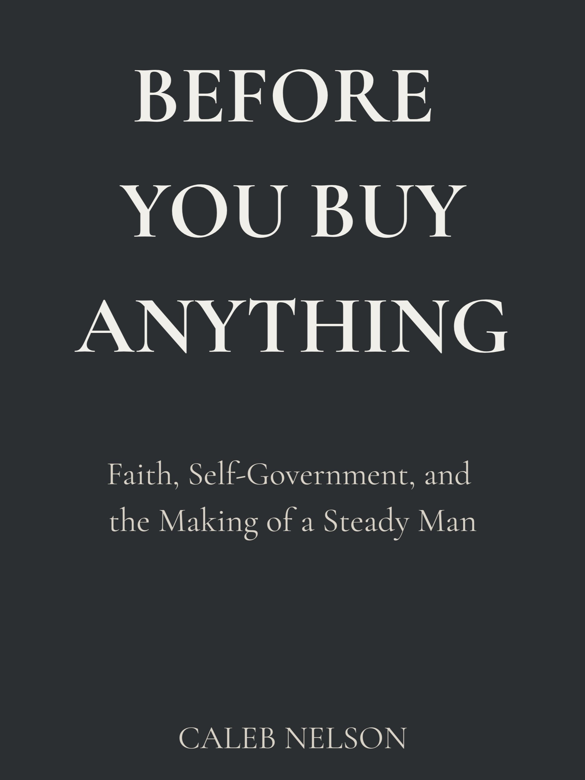 Before You Buy Anything (Book Only Digital Edition) product image (1)