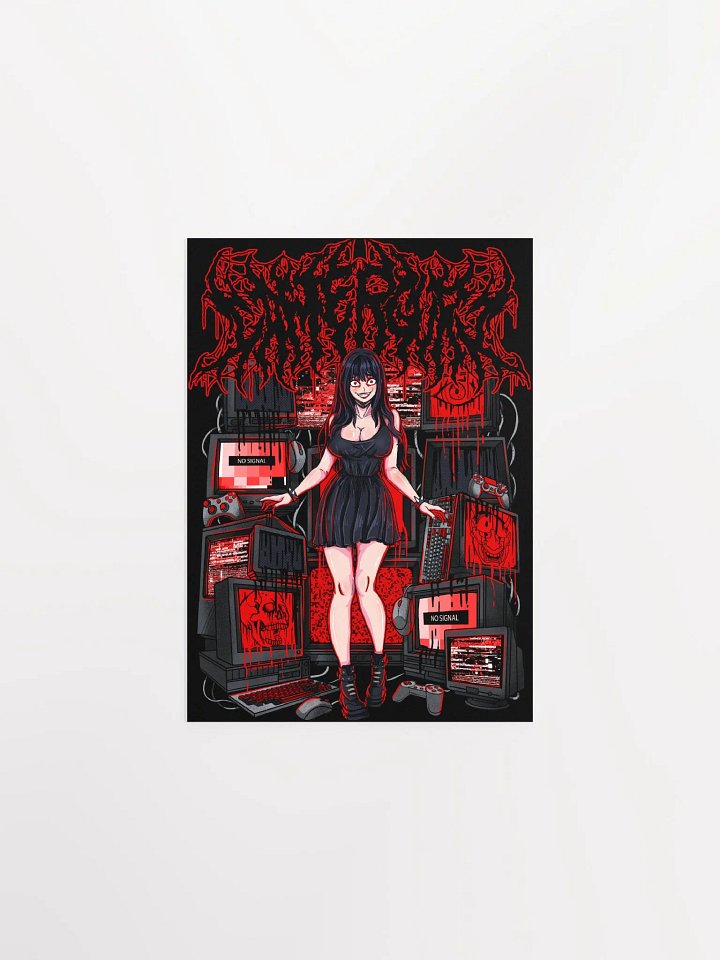 METAL GAMER GURL POSTER!! product image (3)